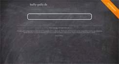 Desktop Screenshot of fussball.hully-gully.de